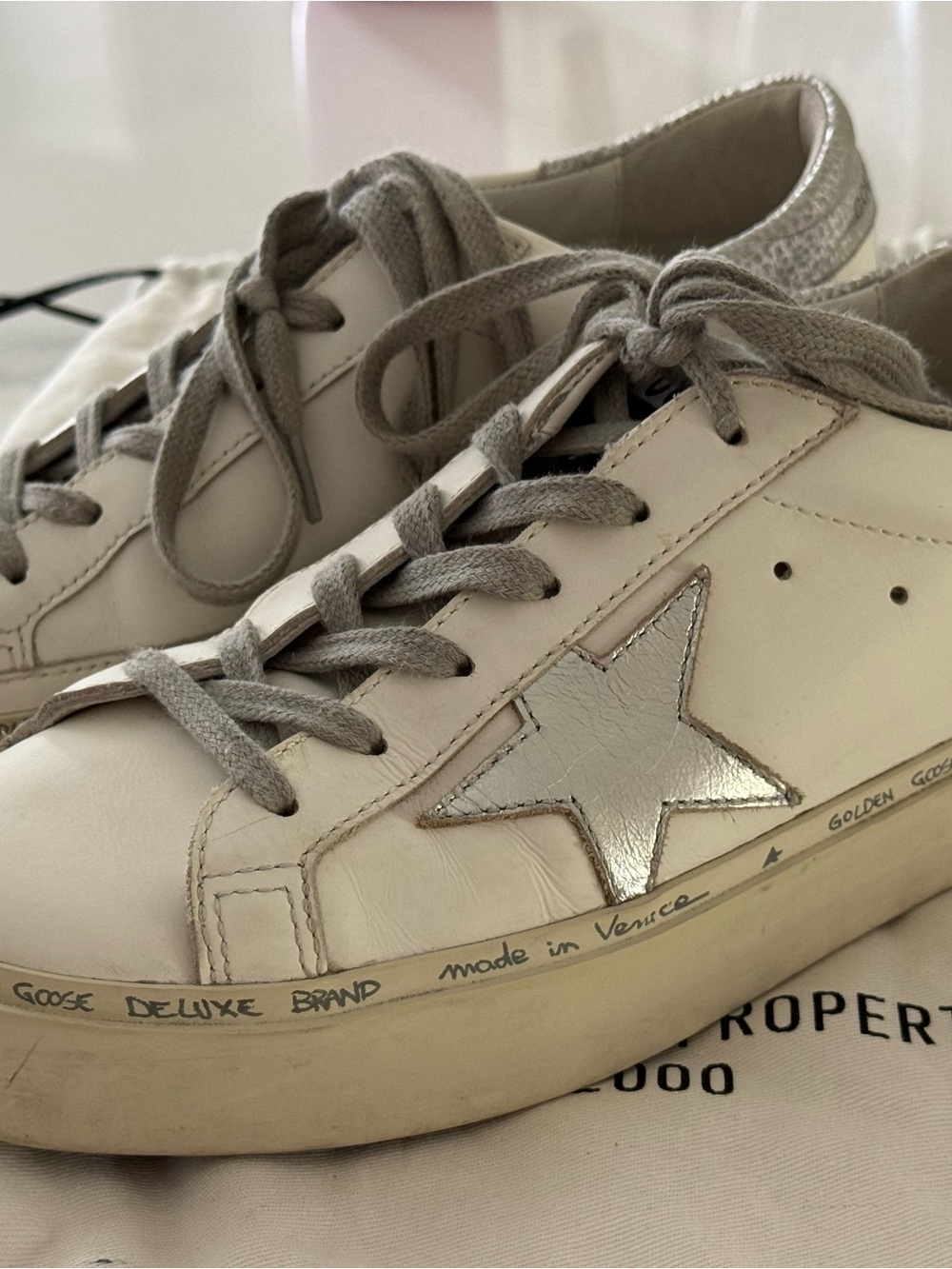 Golden Goose Hi Star Platform Sneaker - Picture 4 of 10
